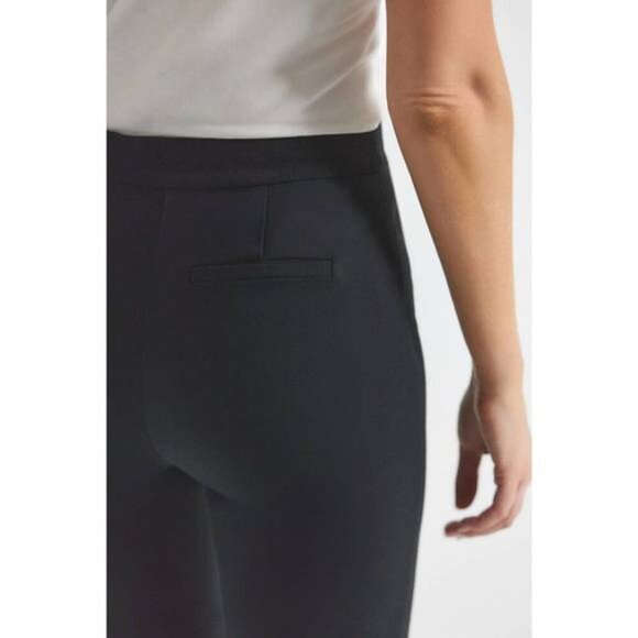 Derek Lam 10 Crosby | FLARE TROUSER Black - Size 2 - Picture 4 of 11
